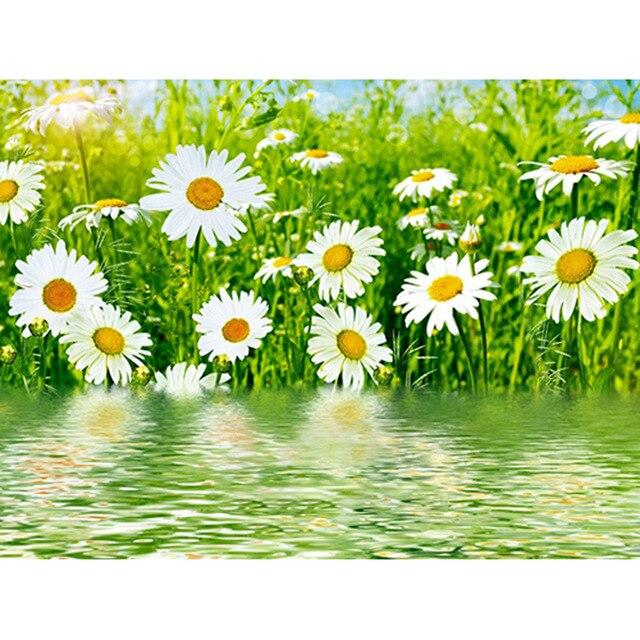 

Цветок, алмазная живопись, аксессуары, 5D DIY, Алмазная мозаика, вышивка крестиком, полный круглый квадратный горный хрусталь, украшение для дома Full Square 20X30CM светло-синий