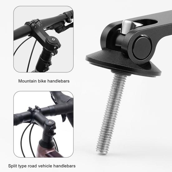 Lenker-Handyhalter Rutschfest Stabile Klemmung Fahrrad-Handyhalterung Fahrrad-Rückspiegelhalterung für Rennrad Outdoor-Radfahren