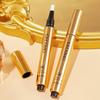 GECOMO Press-Type Concealer Pen: Covers Dark Circles, Acne Scars, Blemishes & Brightens Tear Troughs with Liquid Cream