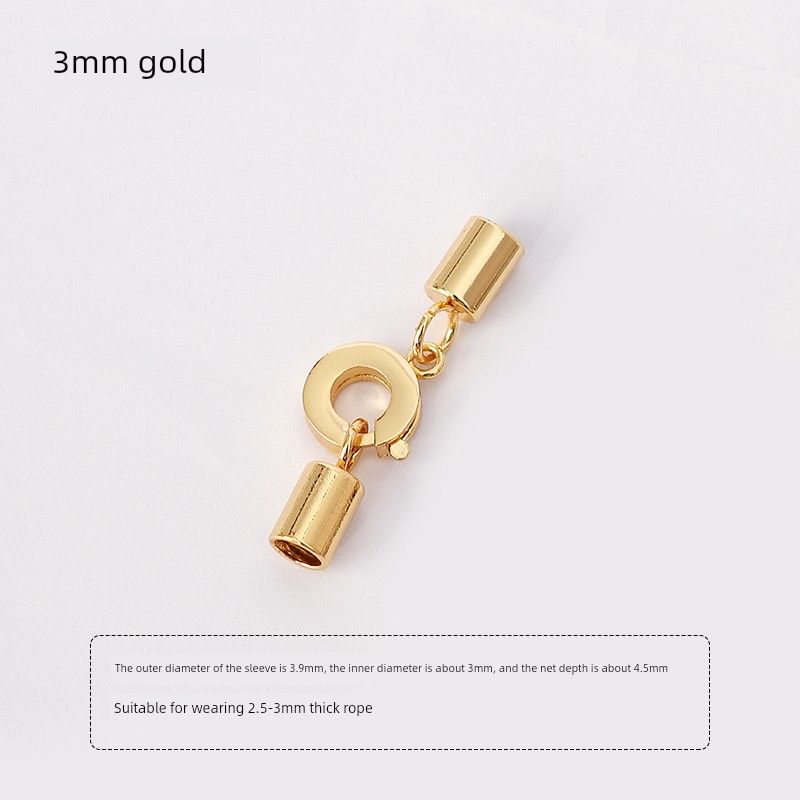 

Высококачественная нержавеющая сталь Год судьбы Красная веревка Соединительная пряжка Плетеный ремешок для переноски Застежка-пряжка Соединитель для пряжки ожерелья Пружинная пряжка Hole diameter 3mm gold(1)