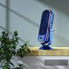 Turbofan Bordventilator med Digitalt Display, Stille Personlig Ventilator med 3 Hastigheder, Genopladelig Lille Ventilator med Timer til Soveværelse Kontor
