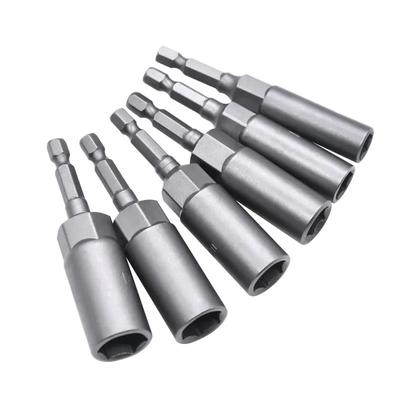 DeepeningThe Socket Air Screwdriver Socket Head Electric Drill Pneumatic Electric Screwdriver Socket Wrench Hexagonal Nut Socket