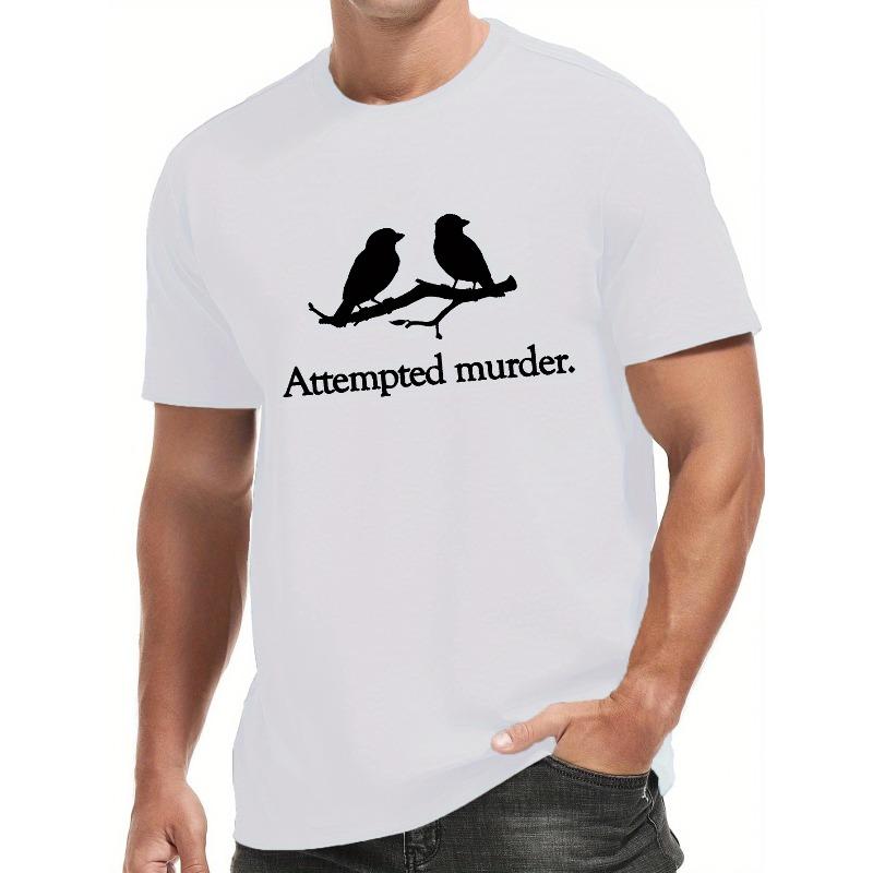 

Мужская повседневная и спортивная футболка с коротким рукавом - Дышащая, с геометрическим принтом - Идеально подходит для летних прогулок, пляжного отдыха и повседневной носки - Для мужчин S белый