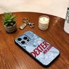 Dexter Morgan Phone Case For iPhone 17,16,15,14,13,12,11 Plus,Pro Max,XS,Soft Silicone Black Cover