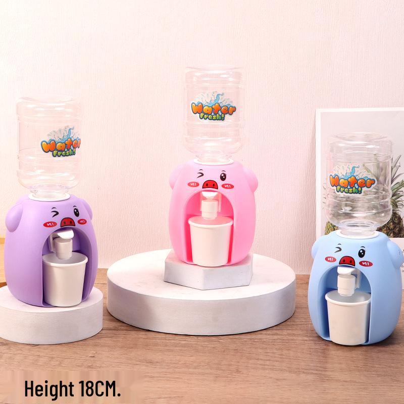 Kids' Cute Duck Play Kitchen Water Dispenser Toy Set