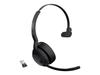 Headset - Bluetooth - kabellos - USB-C über einen Bluetooth-Adapter - Jabra - Jabra Evolve2 55 MS Mono - Headset