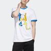 adidas Neo Donald Duck Rundhals Sport T-Shirt Herren Tops Weiß GJ5631