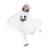 Halloween Kids White Ghost Vampire Costume Demon Grimace Playful Elf Cape Cape Party