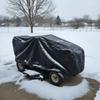 Waterproof Lawn Mower Cover Rainproof Dust Protection Cover Tractor Lawn Mower Cover Outdoor Use