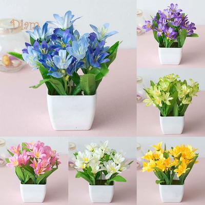 LCP Artificial Flower Plant Home Office Cafe Wedding Party Bonsai Decor