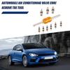 R134A A/C System Service Remover Kit High Impact Auto Refrigerant Valve Core Anti-corrosion Air Conditioning Service Valve Core