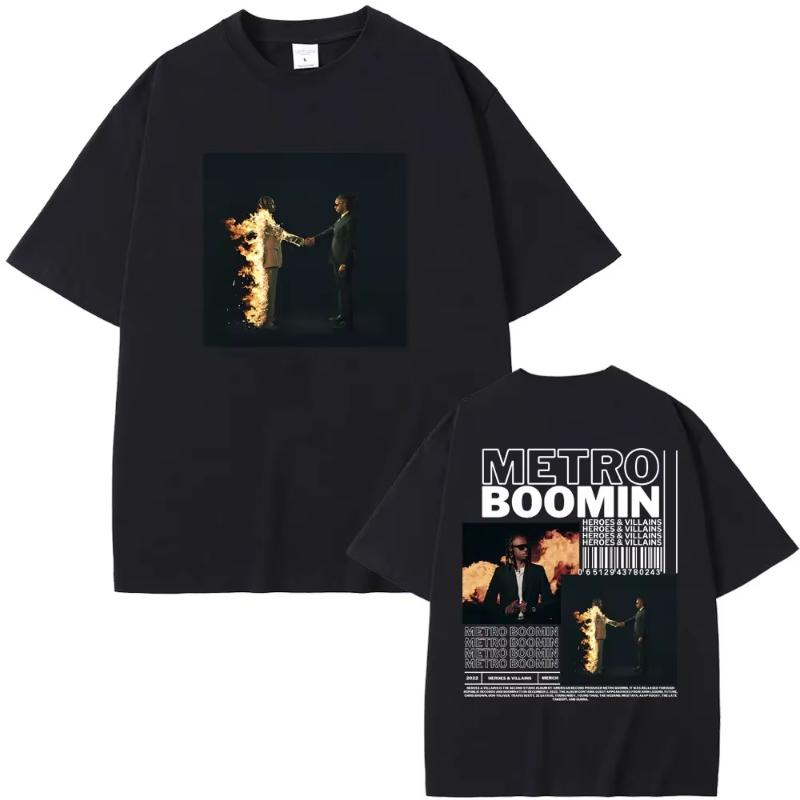 Rapper Future Metro Boomin 2024 New Hip Hop Album We Dont Trust You Graphic Tshirt Unisex Women Casual Ocollar Oversized Tees
