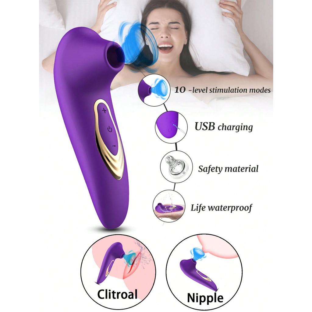 Sucking Vibrator Sex Toys Vibrator for Women ,Clitoris Sucker Nipple Stimulator Adult Sex Toys Erotic Products