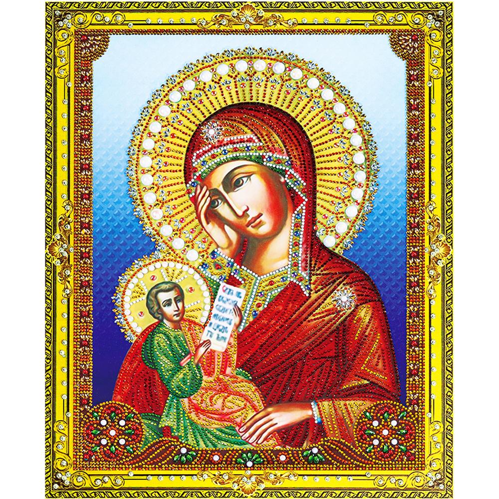 DIY Diamond Painting Religion Icons 5D Diamond Embroidery Mosaic Home Decor