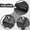 Compact And Lightweight Electric Guitar Effects Pedal, Made of Polypropylene with A Non-slip