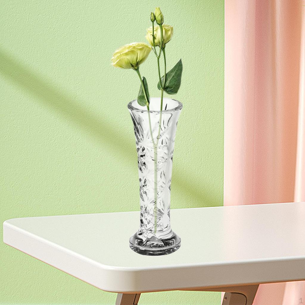 Acrylic Vase for Floral Display on Table Home And Events