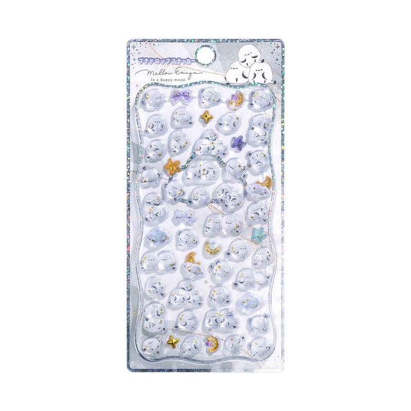 

1Pc Kawaii Japanese 3D Crystal Decal Relief Sticker Cute Girl Diy Phone Cup Decoration Cartoon Sticker Kid Festival Party Gifts (As shown-20056)-