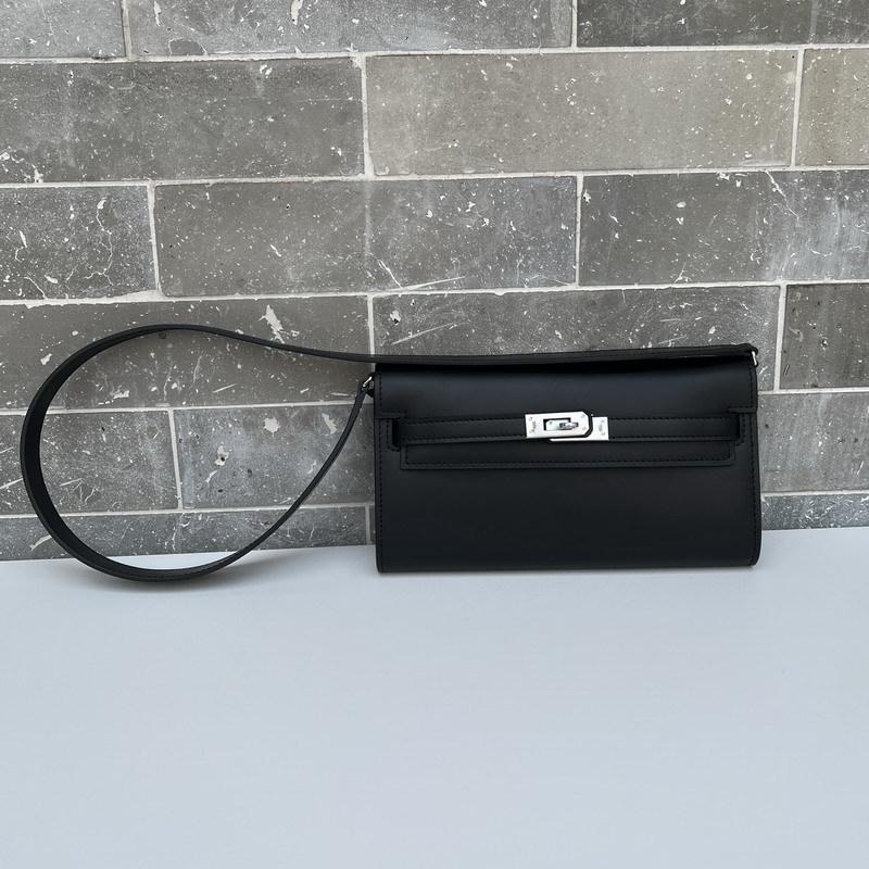 High-quality New Fine Plain Weave Glossy Leather Wallet, Diagonal Straddle Women's Bag In Hand