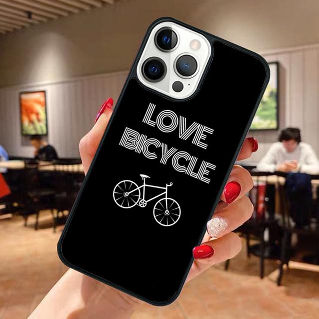 BIKE CYCLING art Phone Case For Apple iPhone 17 Air 11 Pro Max Plus SE2020 Coque For iPhone 17 Air 14 15 16 13 12 Max Cover