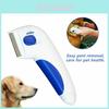 Electric Pet Flea Lice Cleaner Comb Grooming Tool For Cats Dogs Chemical-free And Effective