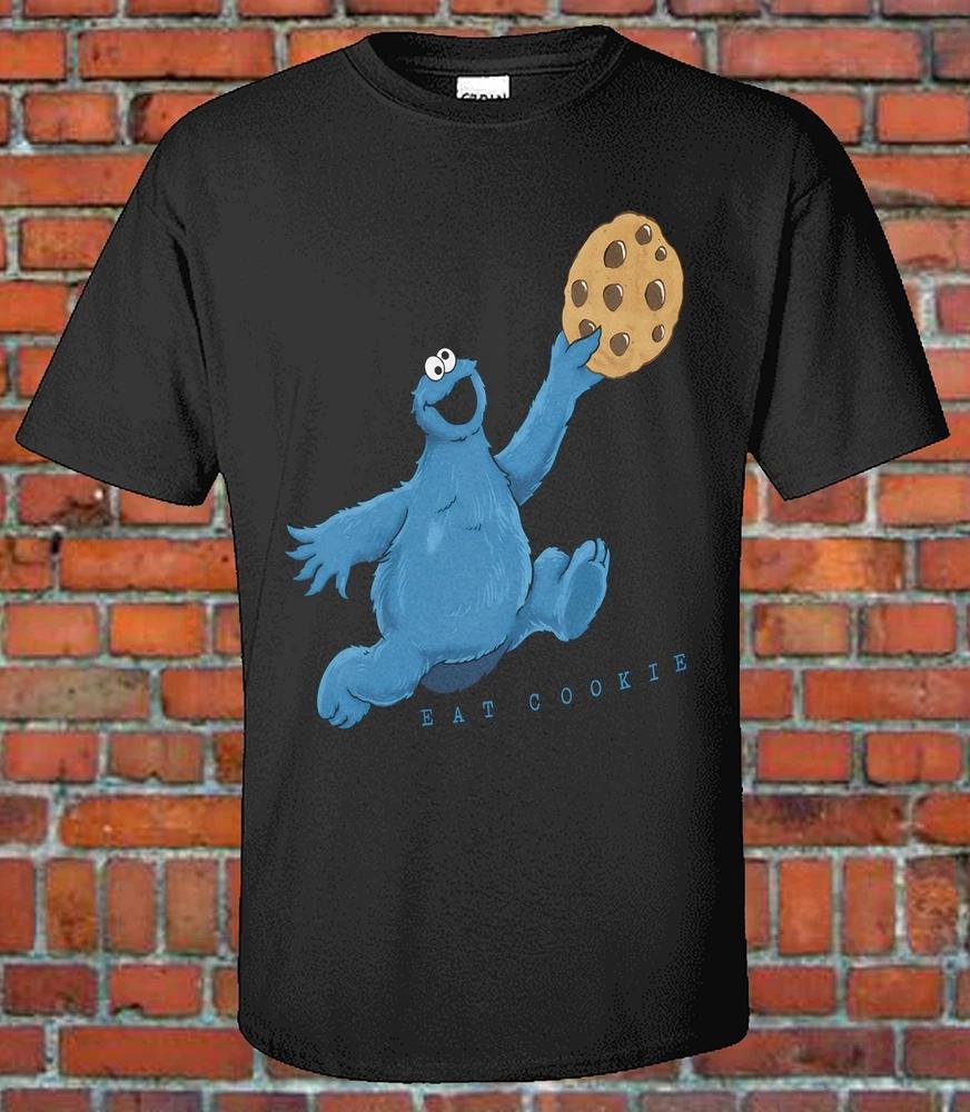 Cookie Monster Graphic Tee S