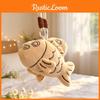 Fish Plush Toy Small Animal Keychain With Pp Cotton Filling For Kids And Teens