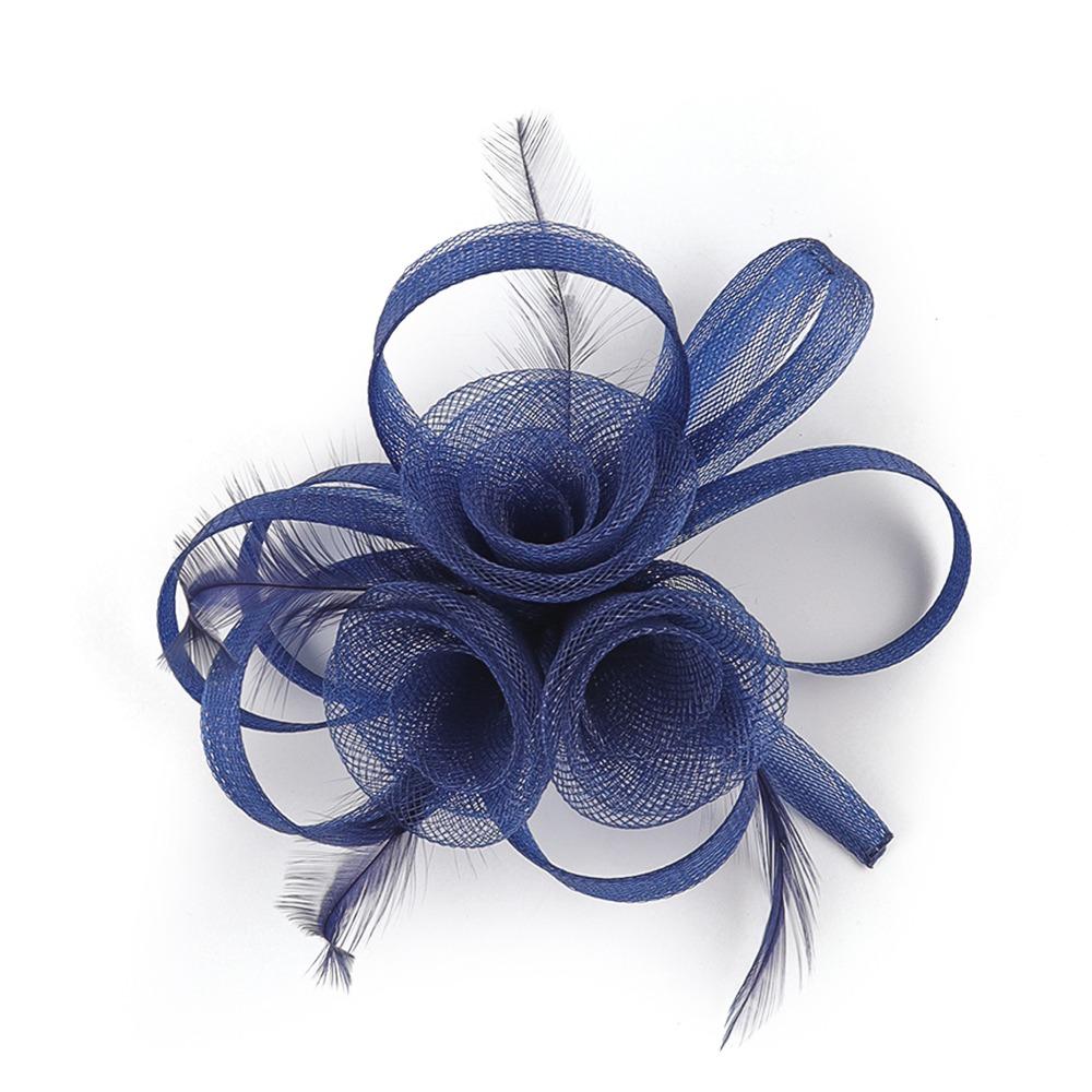 Elegant 3D Flower Fascinators Hat Large Flower Formal Rose Fascinators Tea Party Hats Women's Headwear