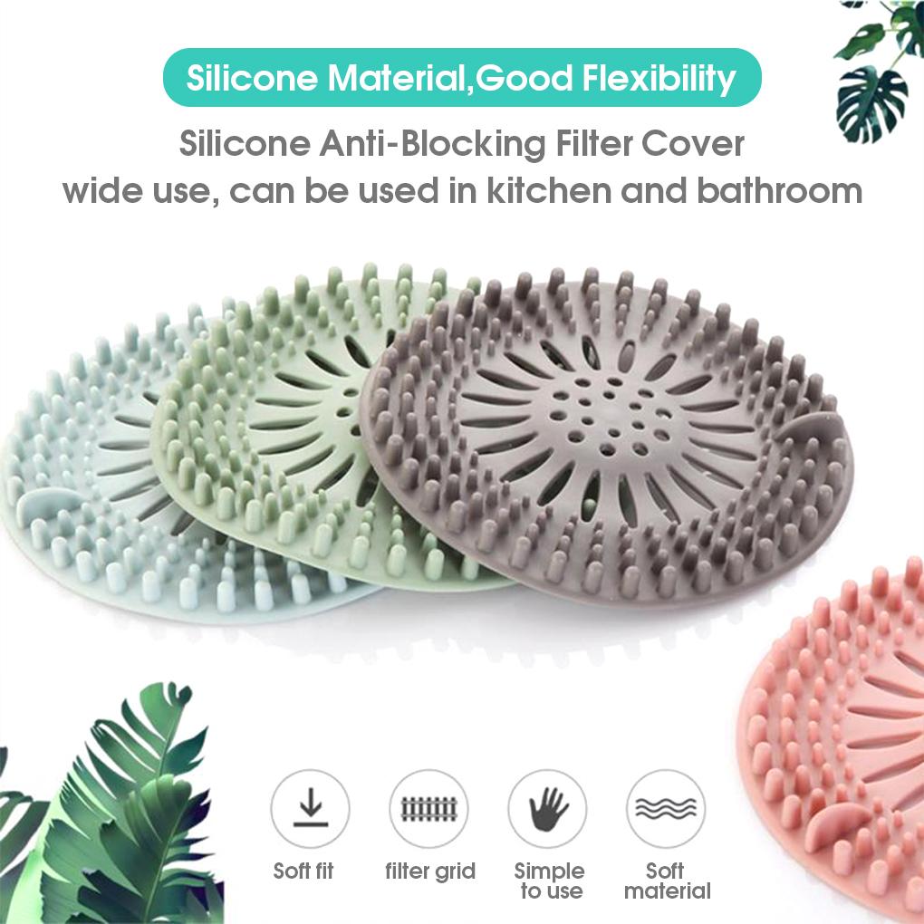 Sewer Sink Drain Garbage Filter Recycled Hair Strainer Water Stopper Anti-clogging Catcher Cover Bathtub Tool for Kitchen