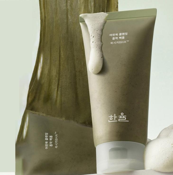 Korean Mugwort Cleanser – HANYUL Deep Cleansing Foam