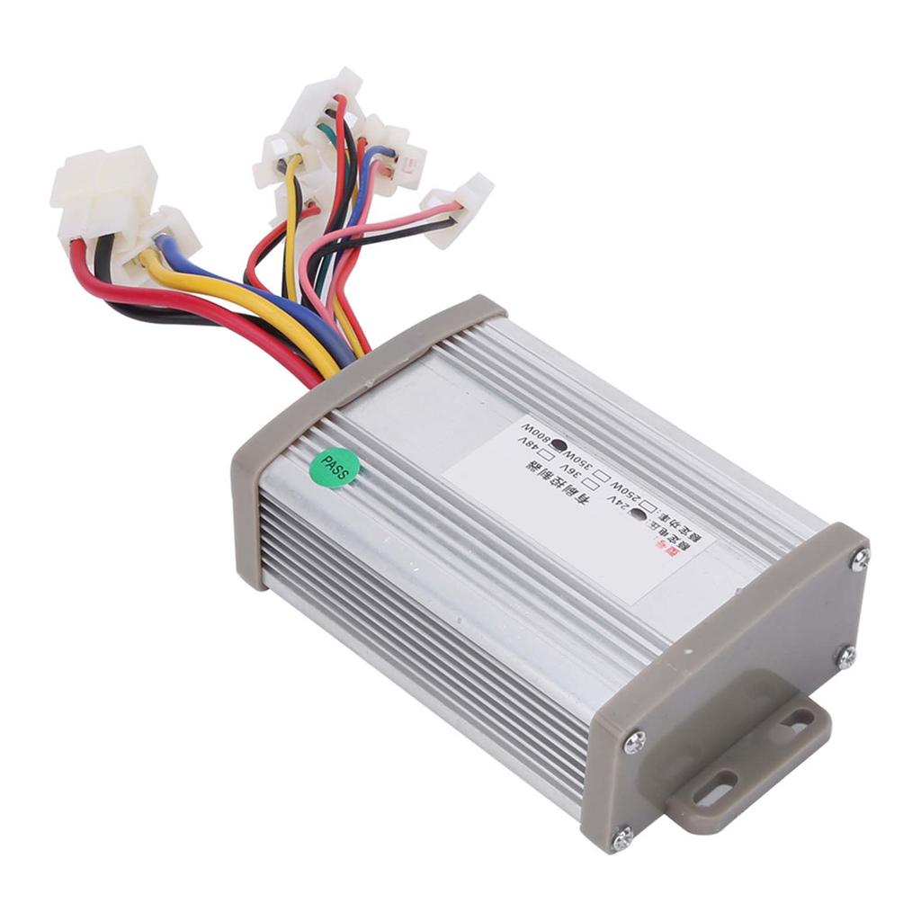 24V 800W Brush Motor Controller Accessory for Electric Bicycle E Bike Tricycle Eight Wires