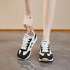 Fashion 2025 Summer Women's Korean Style Chunky Platform Sneakers Casual Running Sports Shoes Breathable Street Fashion