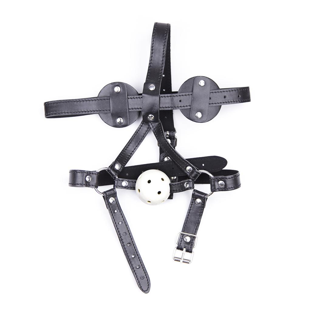 Woman Couples Men Adult Sex Games Erotic Accessories New Gag Ball Sex Toys Open Mouth Gag Bondage Harness Mouth Ball