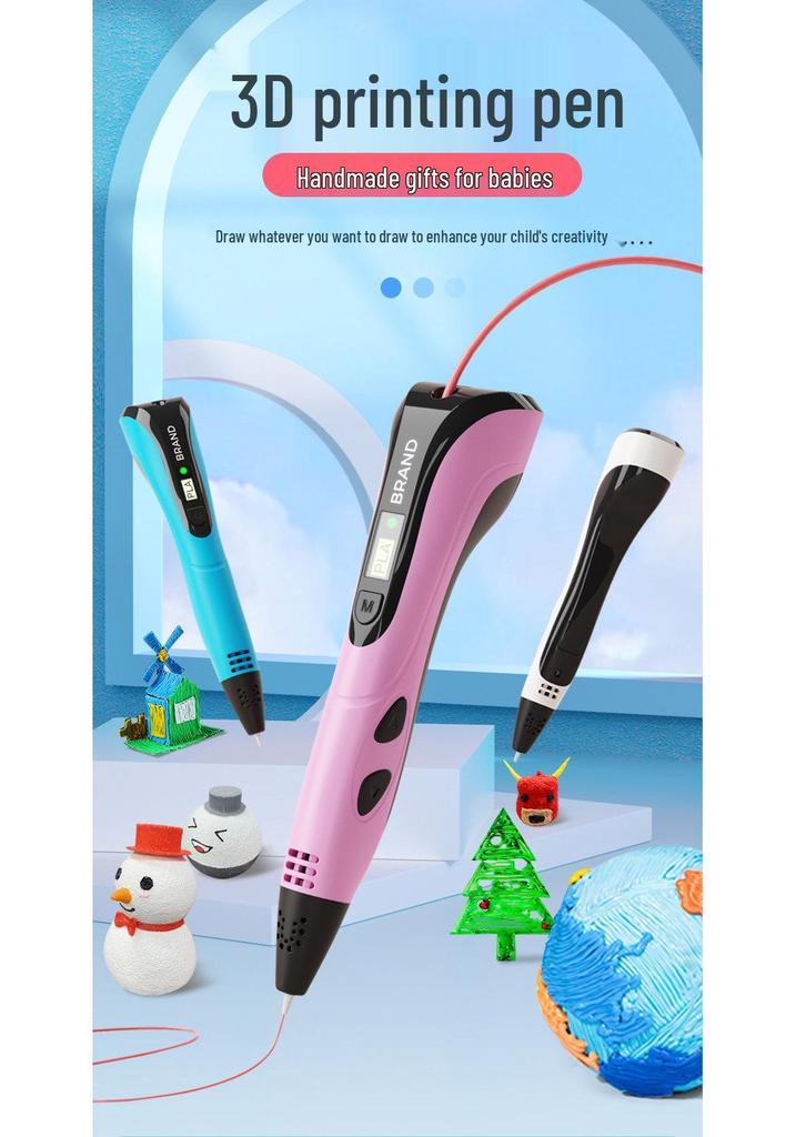 Third Gen Children's Educational 3D Printing Doodle Pen 