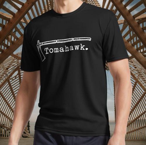 

Tomahawk Logo Active T-Shirt Funny Size S to 5XL L