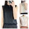 Ruffles Sleeveless Blouse Thin T Shirt Women Sweet Shirts Crop Tops  Summer