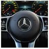Carbon Fiber Car Steering Wheel Cover Stickers Auto Decorative Decals for Mercedes Benz New B/C/E Class A Class C200L GLC GLK RA8