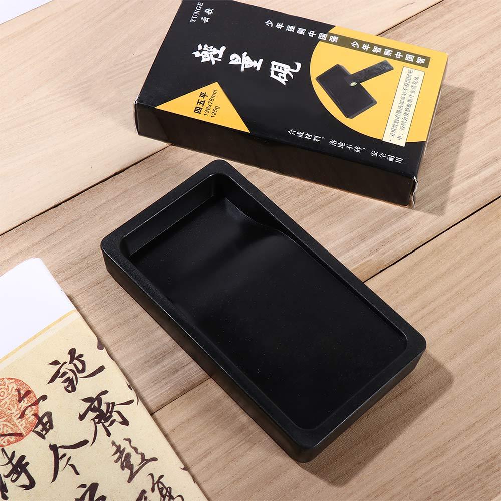 Student Professional Two-sided Writing Penmanship Painting Chinese Brush Inkslab Calligraphy Inkwell Calligraphy Inkstone