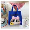 Trendy handbag bag souvenir cartoon capybara student large-capacity handbag storage bag
