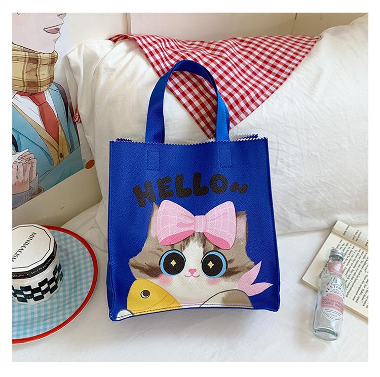 Trendy handbag bag souvenir cartoon capybara student large-capacity handbag storage bag