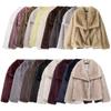 Western Style 2023 Autumn and Winter New Women Clothes Versatile Artificial Fur Effect Short Coat 4360240 712