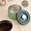 Nerezová vakuově těsná nádoba na kávová zrna Skladování obilí, čaje, ořechů Vakuově vzduchotěsné plechovky Kuchyňský úložný organizér