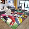 Mighty Morphin Power Rangers Pattern Rug, Indoor/Outdoor Mat, for Picnic, Gameroom, Bedroom, Office, Living Room, Home Decor Carpet, Birthday Gift