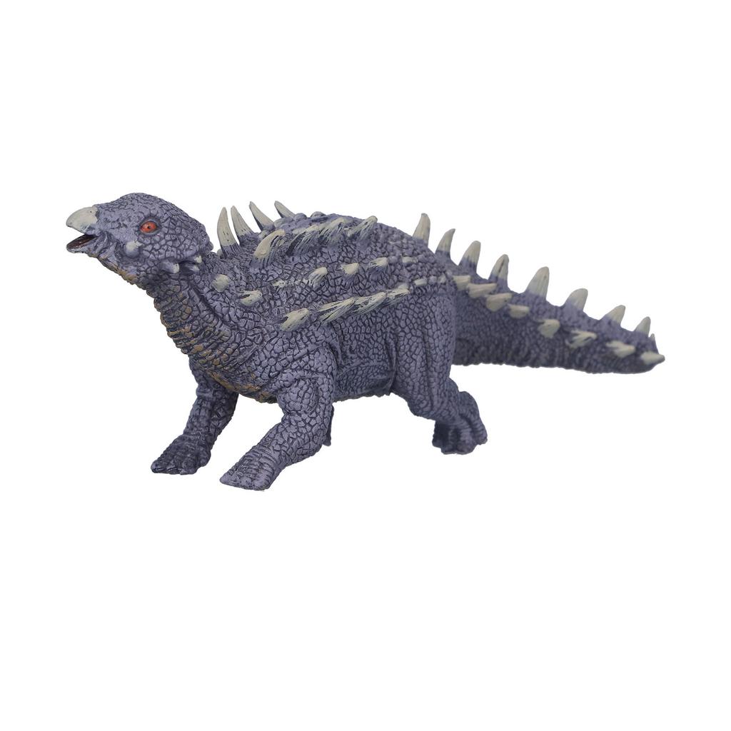 Spiny Ankylosaurus Simulation Dinosaur Model Dinosaur Collection Toy Large Size for KidsPurple