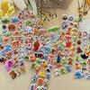 8pcs Wild Animal 3D Bubble Stickers - Deer, Lion & Tiger Decals for Laptop/Water Bottle Crafts | Self-Adhesive Halloween ZSY