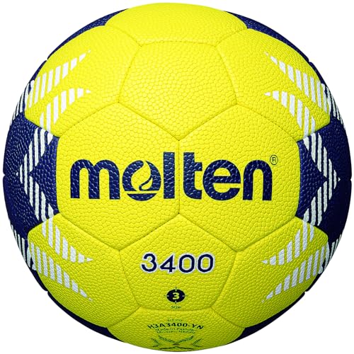 Molten Handball A3400 Size 3 Ball H3A3400-YN for High School and Up Boys