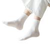Female Spring and Summer Thin Pure Cotton Sweat Absorption Anti Pilling Pure Color Loose Boneless Tube Socks