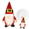 1pc Christmas Felt Cutlery Bag Santa Claus Felt Gnomes Utensil Organizer Holder Christmas Table Decoration Props