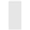 Shoe Cabinet White 57 x 34 x 76 cm Engineered Wood
