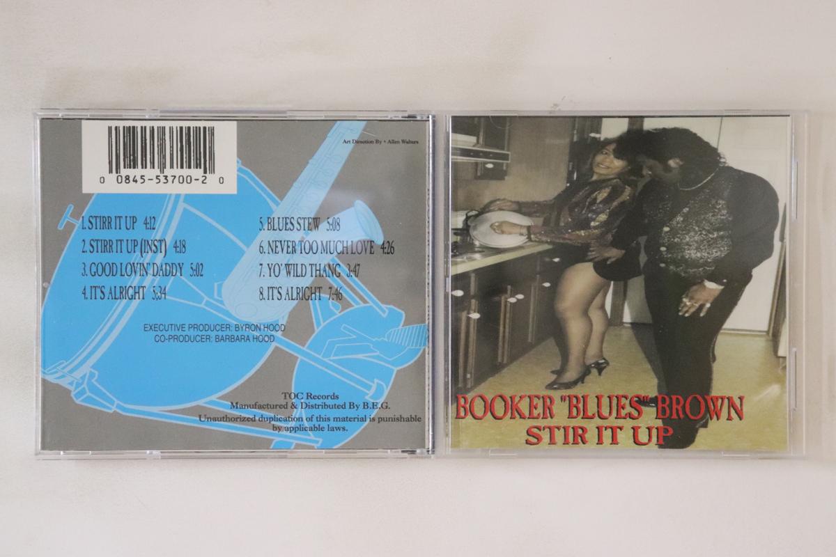 

CD BOOKER BROWN - Stir It Up PP53700 T.O.C. Records US Blues Used