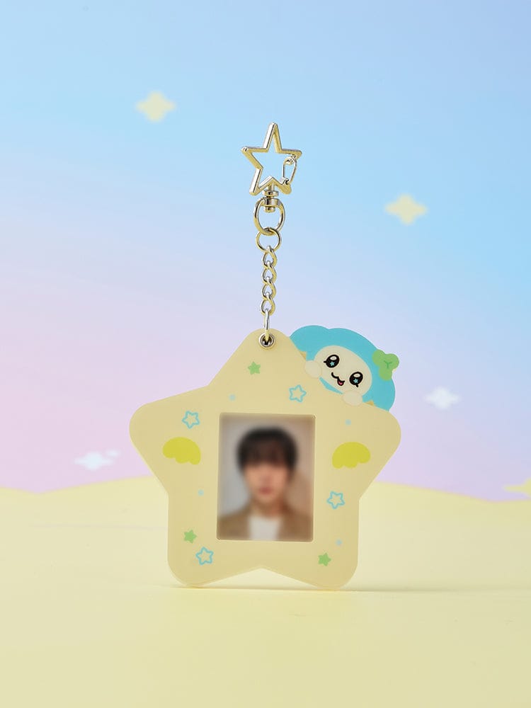 ATEEZ Mighteez Wonder Room official MD ID Photo Holder Keyring | K-POP Collectible Goods